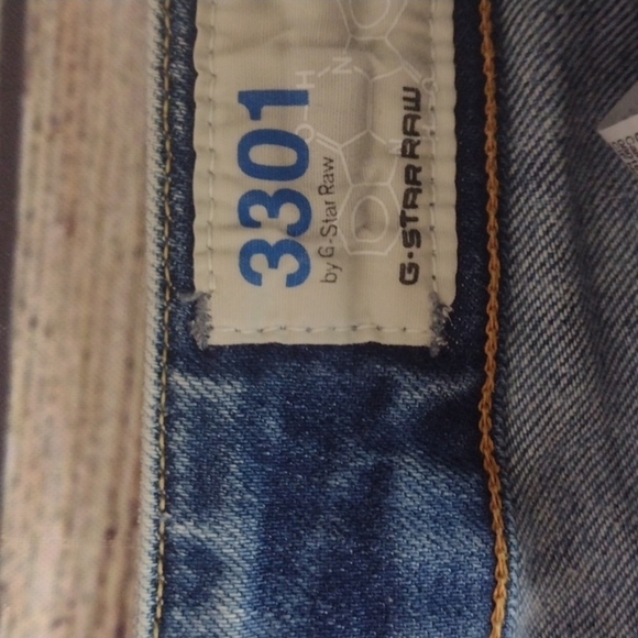 G-star raw 3301 jeans size 26x32 - Picture 2 of 5